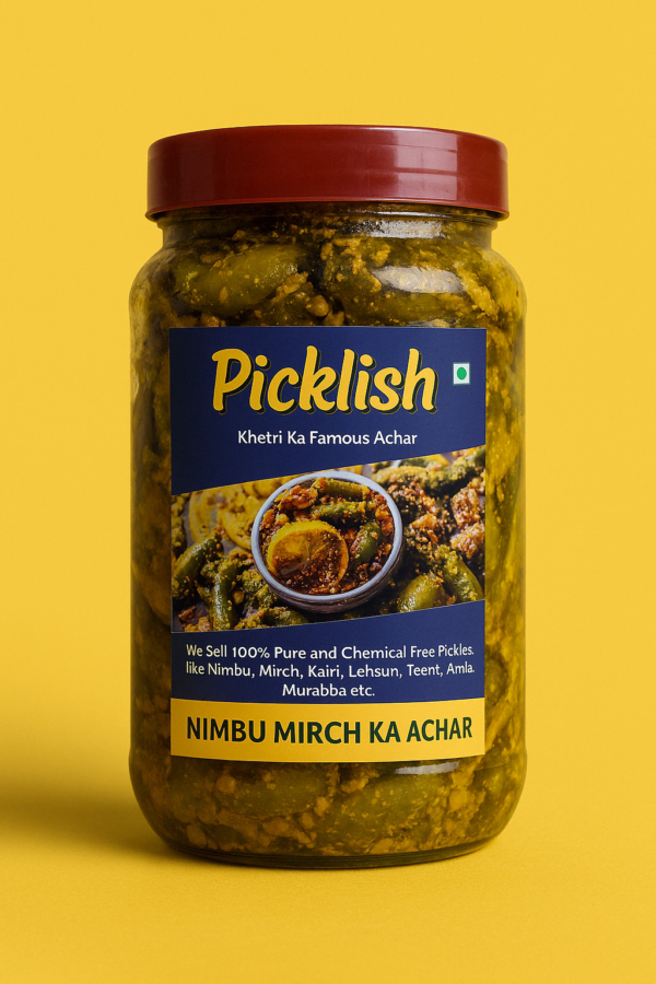 Nimbu Mirch Achaar